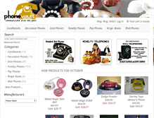 Tablet Screenshot of phonevault.com